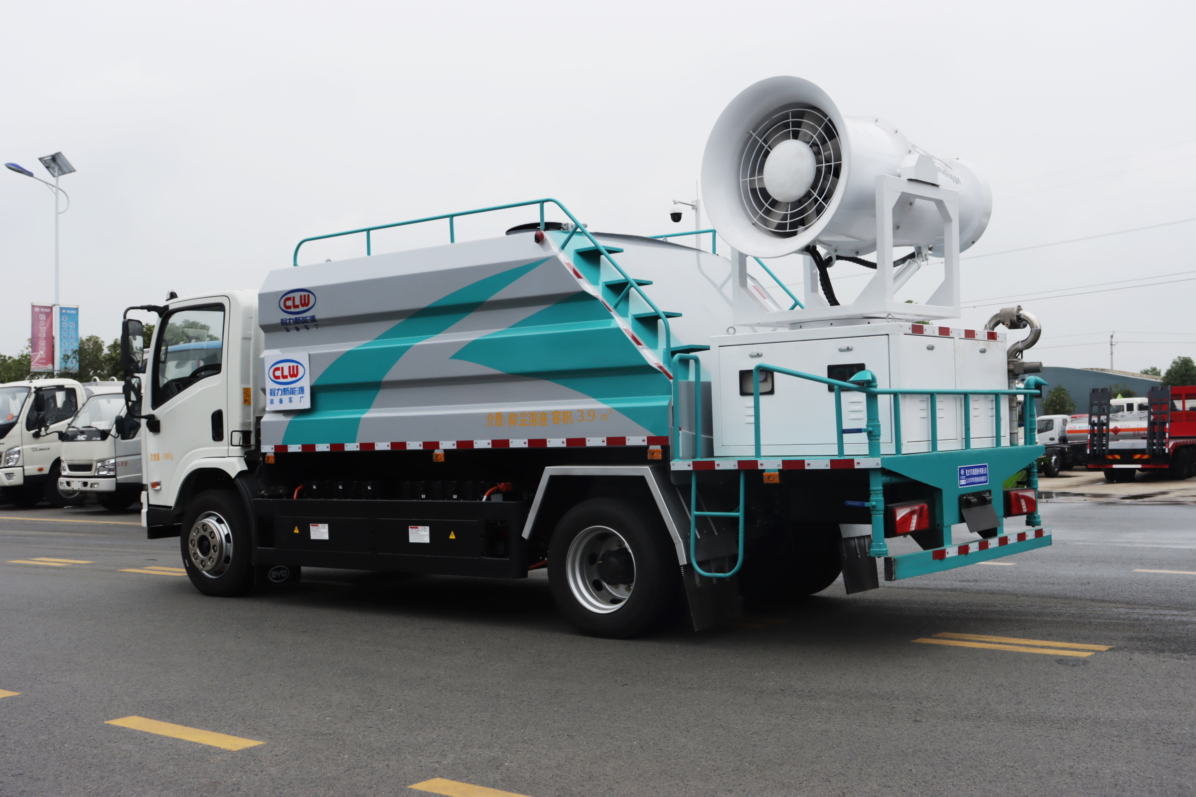 8方比亞迪T7B純電動(dòng)多功能抑塵車圖片4