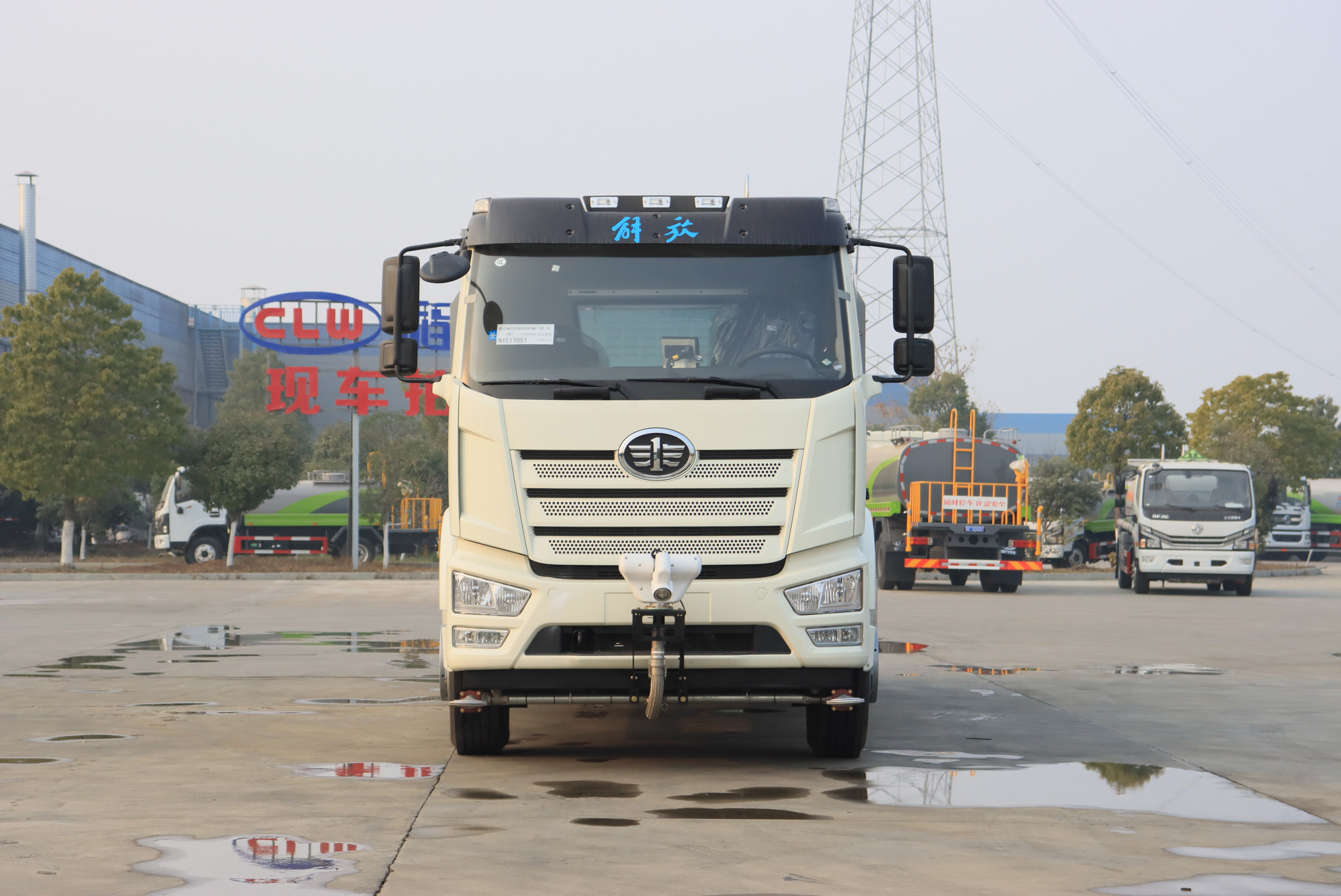 FAW解放純電動(dòng)多功能抑塵車圖片2