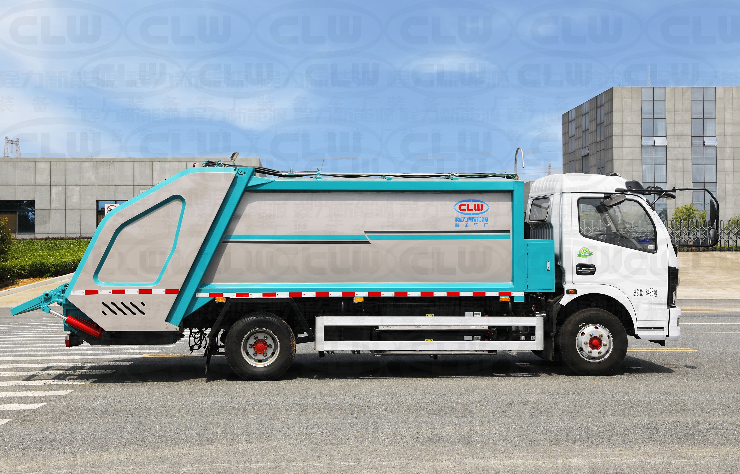 東風凱普特純電動8方壓縮垃圾車圖片3